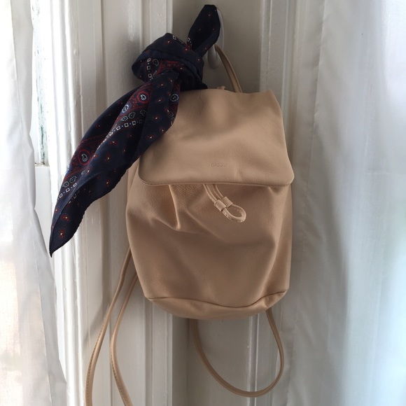 canvas mini backpack baggu